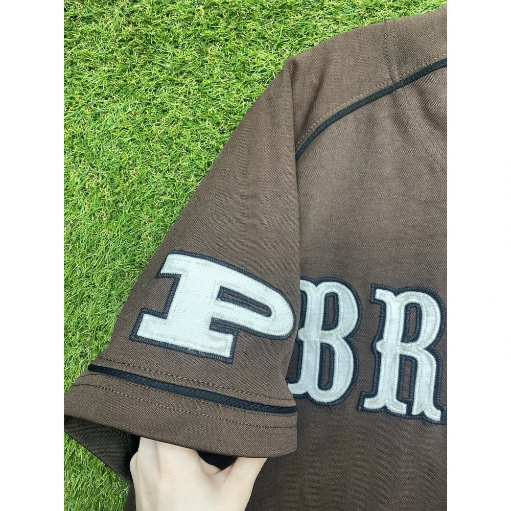 Vintage UCLA Bruins Stitched Baseball Jersey Mens 44 Brown Riddell #9 90s
